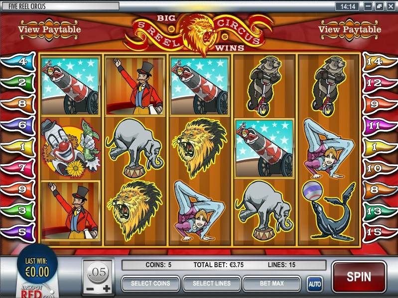 5 Reel Circus slot