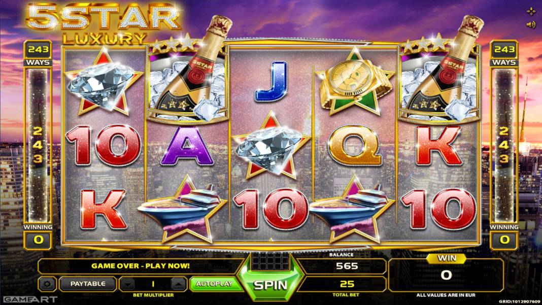 5 Star Luxury slot