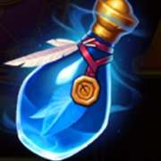 Flask symbol in Book of Wizard: Crystal Chance slot