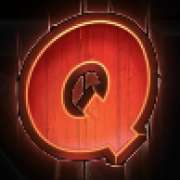 Q symbol in Drill That Gold slot