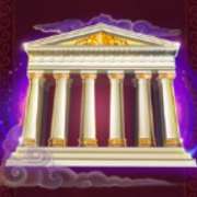 Temple symbol in The Golden Owl of Athena slot