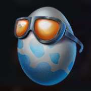 Blue egg symbol in Jurassic Party slot