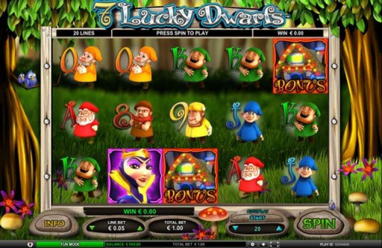 Play 7 Lucky Dwarfs slot CA
