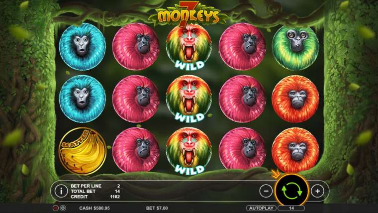 Play 7 Monkeys slot CA