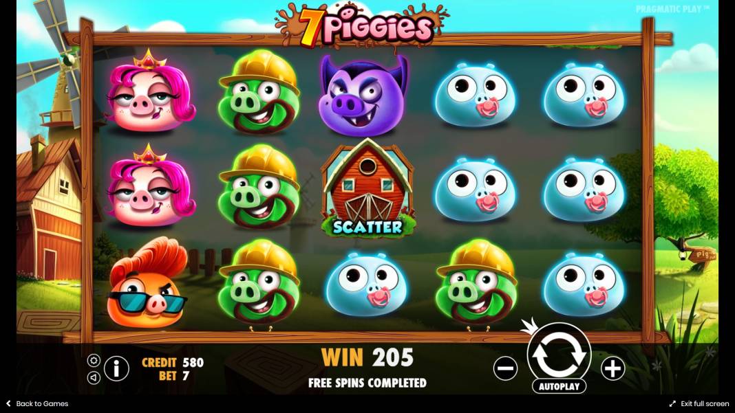 7 Piggies slot