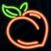 Peach symbol in Glowing Fruits slot