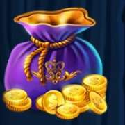 Bag of coins symbol in Queen of the Castle slot
