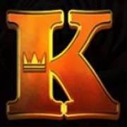 K symbol in Majestic King Sunset slot