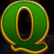 Q symbol in Book of Wizard: Crystal Chance slot