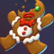 Gingerbread symbol in Spinions Christmas Party slot