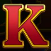 K symbol in Book of Wizard: Crystal Chance slot