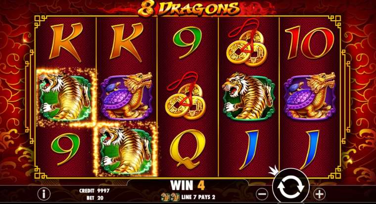 Play 8 Dragons slot CA