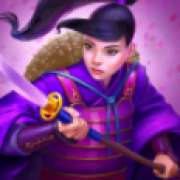 Spearwoman symbol in Rising Samurai: Hold and Win slot