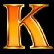 K symbol in Book of Oil slot