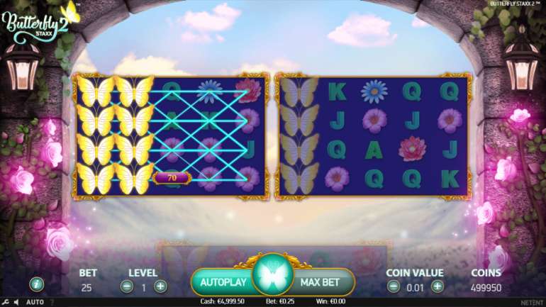Butterfly Staxx, New Game Butterfly Staxx 2 from NetEnt in Canada Features in Butterfly Staxx 2