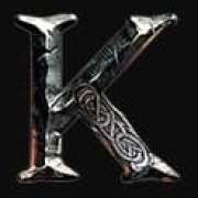 K symbol in Vikings Creed slot