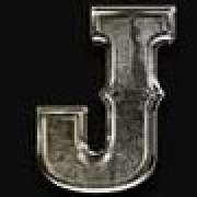 J symbol in Outlaws slot
