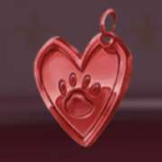 Hearts symbol in Doggy Riches Megaways slot