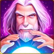 Mage symbol in Book of Wizard: Crystal Chance slot