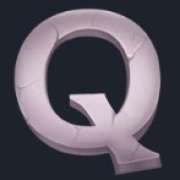 Q symbol in Temple Of Thunder slot