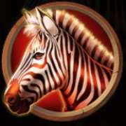 Zebra symbol in Majestic King Sunset slot