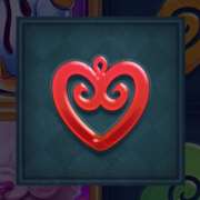 Heart symbol in Alice in Adventureland slot