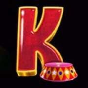 K symbol in Zombie Carnival slot