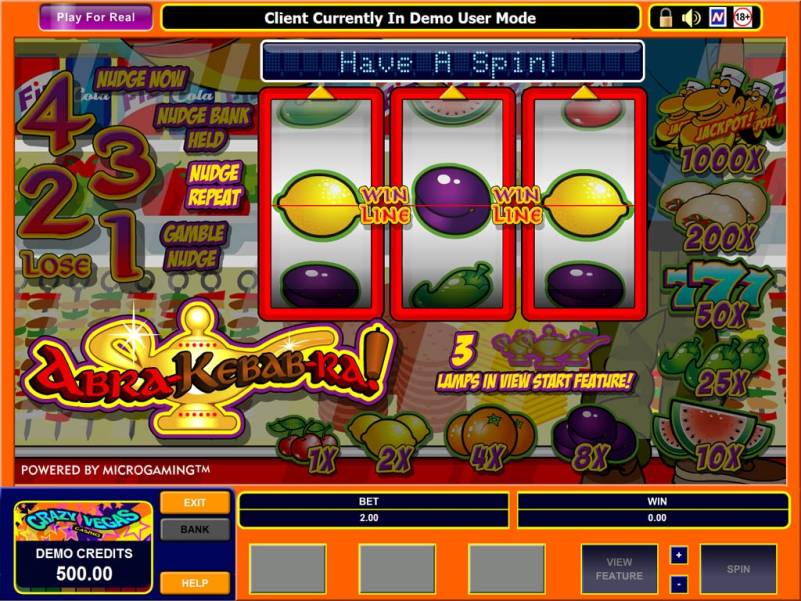 Abra-kebab-ra! slot