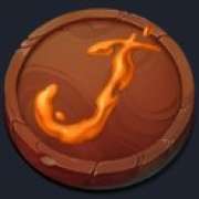 J symbol in Dragon's Tavern slot