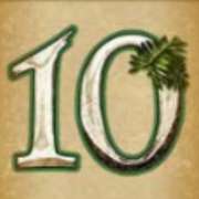 10 symbol in Heart of the Jungle slot