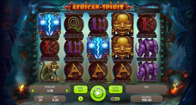 Play African Spirit slot CA