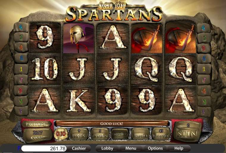 Play Age of Spartans slot CA