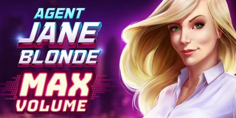 Play Agent Jane Blonde Max Volume slot CA