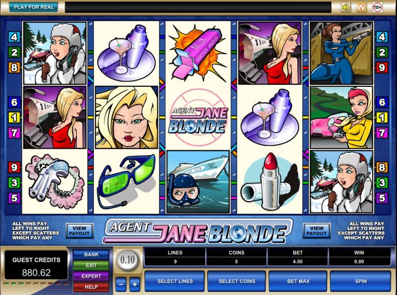 Agent Jane Blonde slot