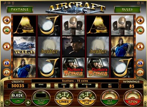 Aircraft slot