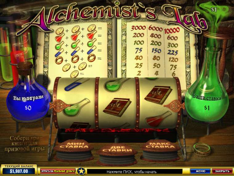 Play Alchemist's Lab slot CA