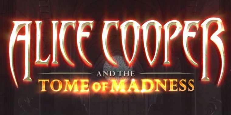 Play Alice Cooper and the Tome of Madness slot CA