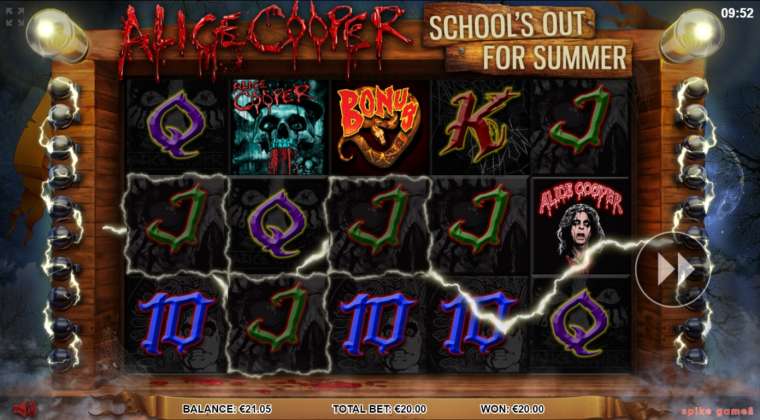 Play Alice Cooper: School’s Out For Summer slot CA