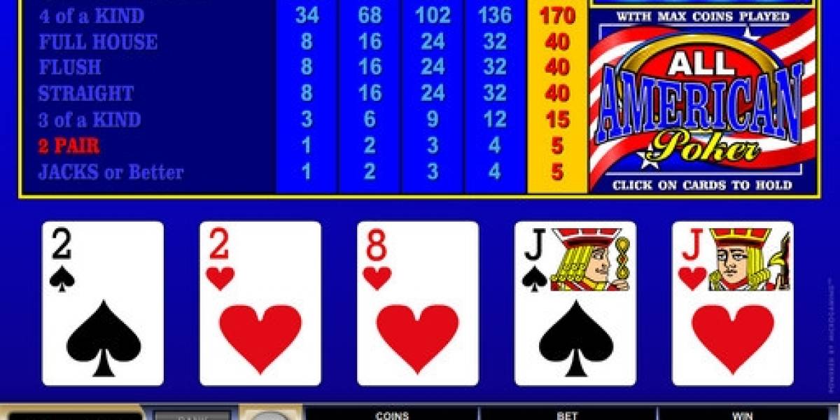 All American Video Poker online