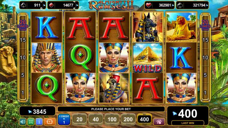 Play Almighty Ramses II slot CA