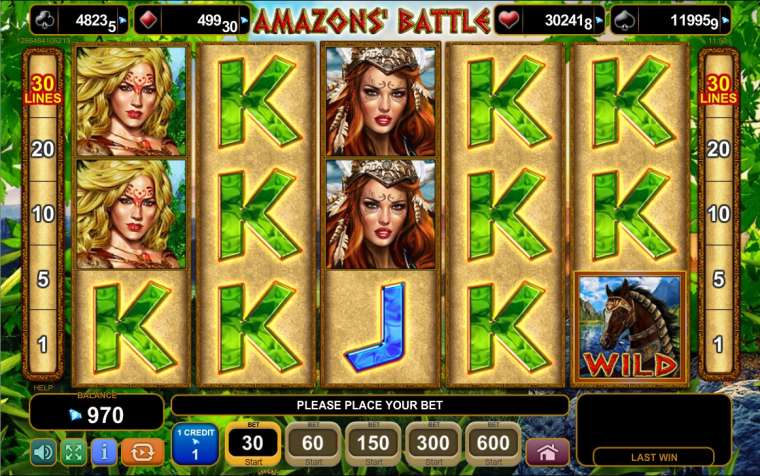 Play Amazons’ Battle slot CA