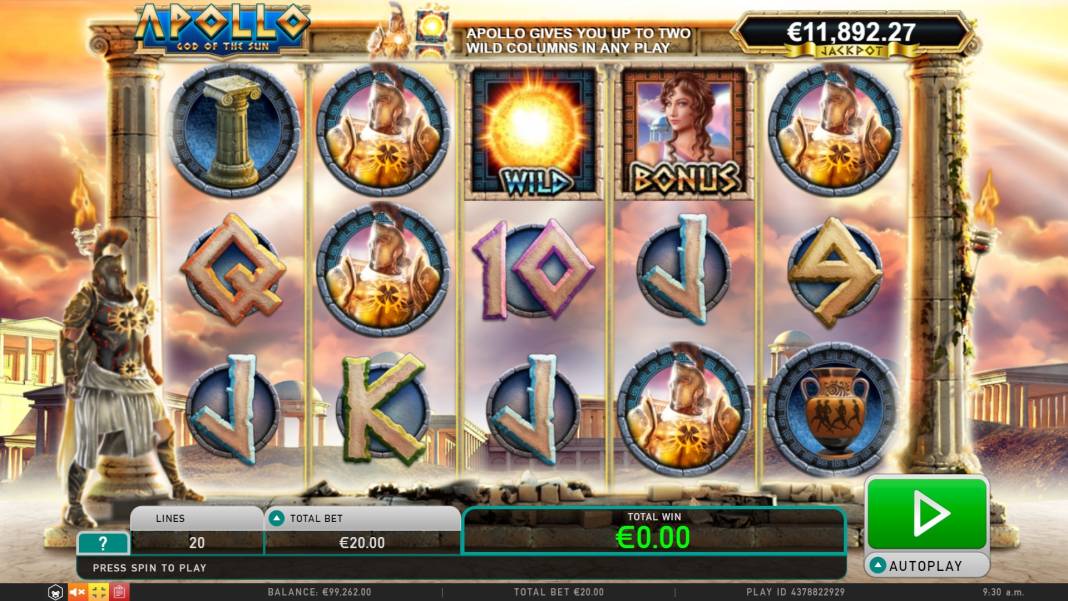 Apollo God of the Sun slot