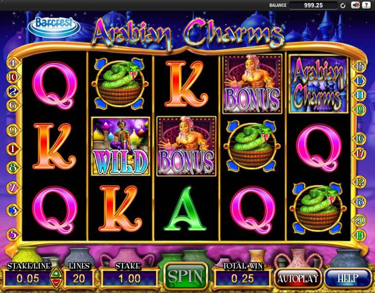 Arabian Charms slot