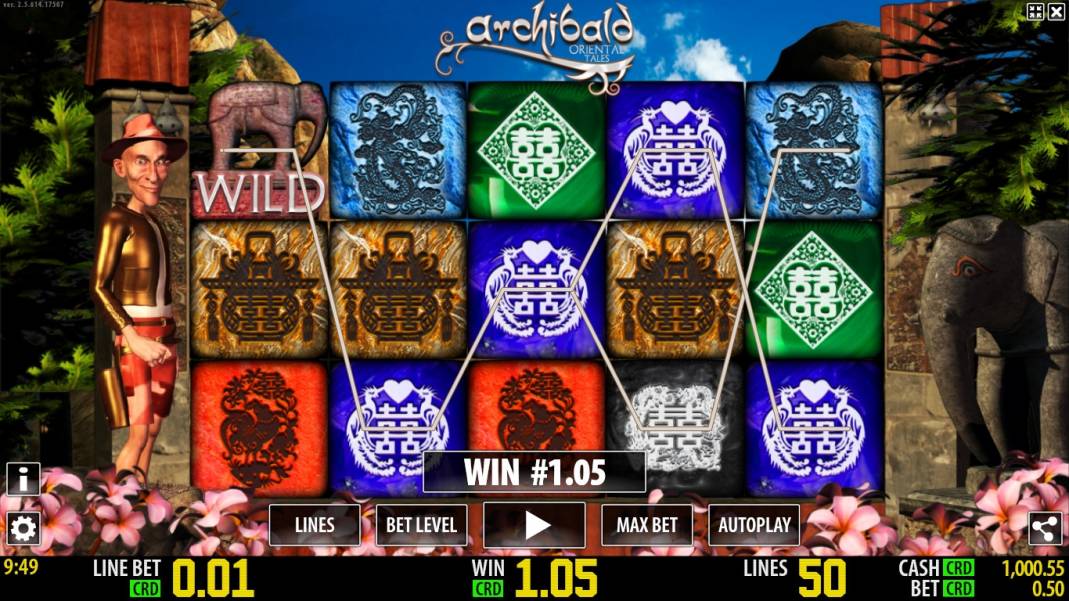 Archibald: Oriental Tales slot