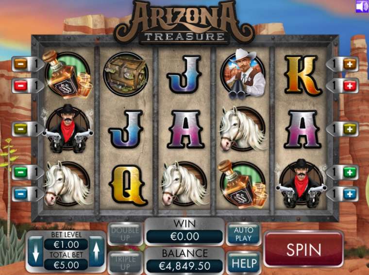 Play Arizona Treasure slot CA