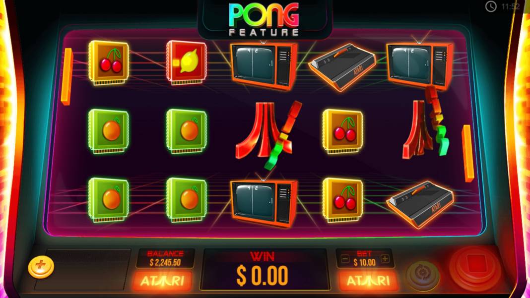 Atari Pong slot