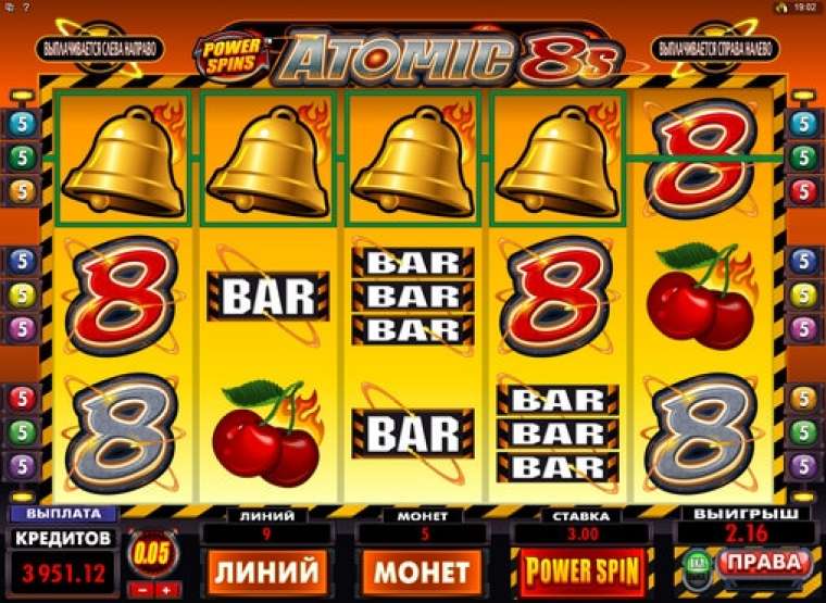Play Atomic 8s – Power Spin slot CA