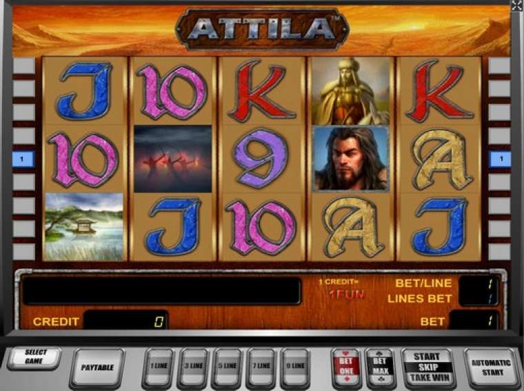 Play Attila slot CA
