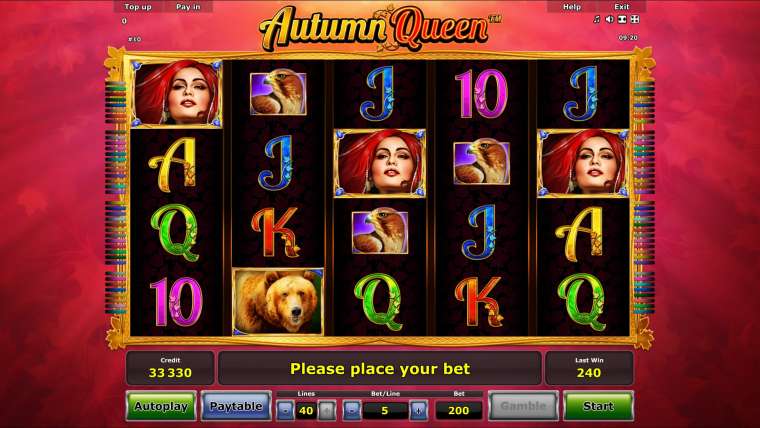 Play Autumn Queen slot CA