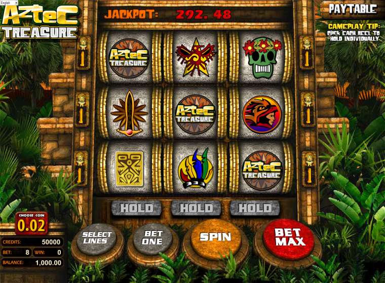 Play Aztec  Treasure slot CA